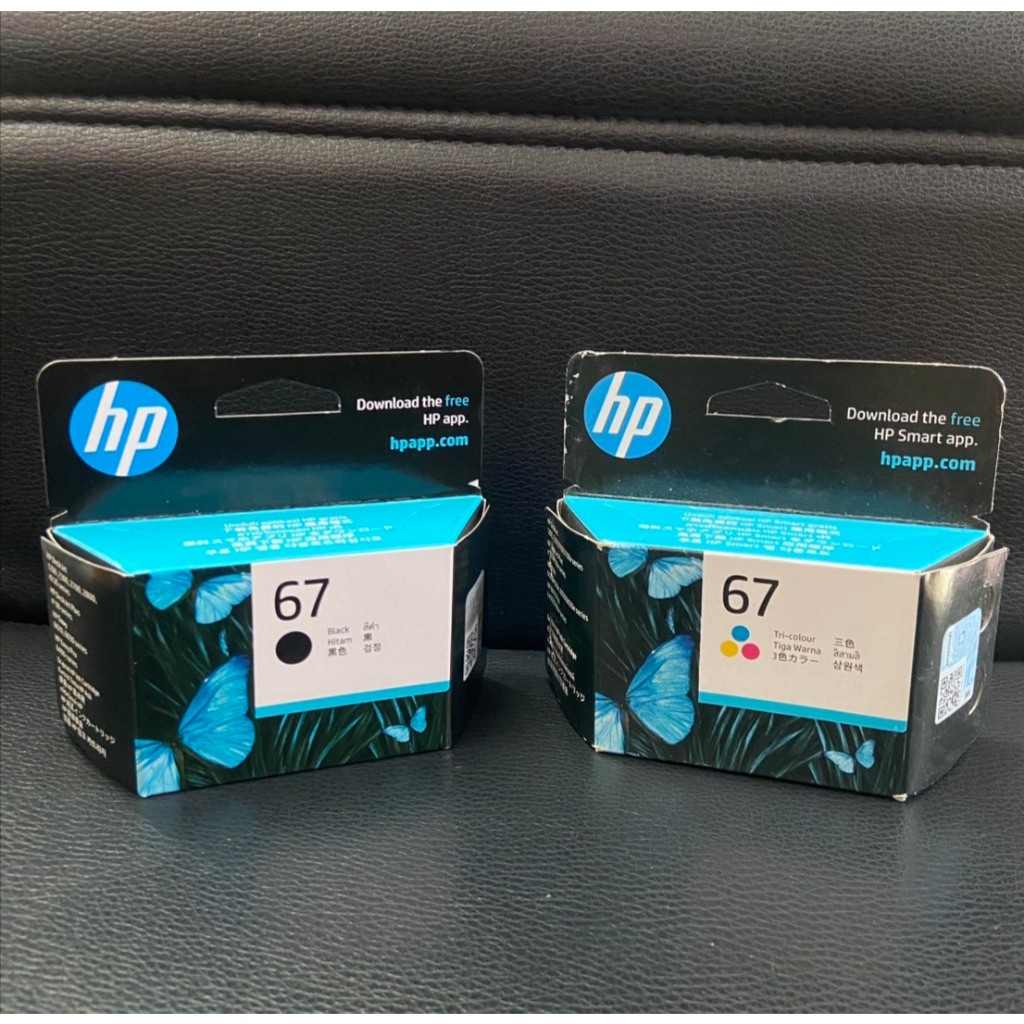 HP 67 BK HP 67 CO ของแท้ 100% หมึก inkjet
