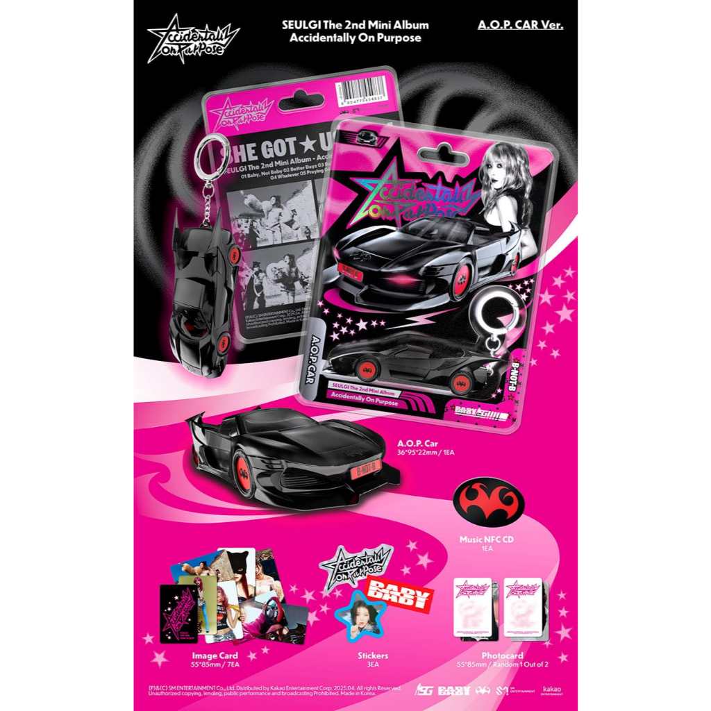 SEULGI 'Accidentally On Purpose' The 2nd Mini Album