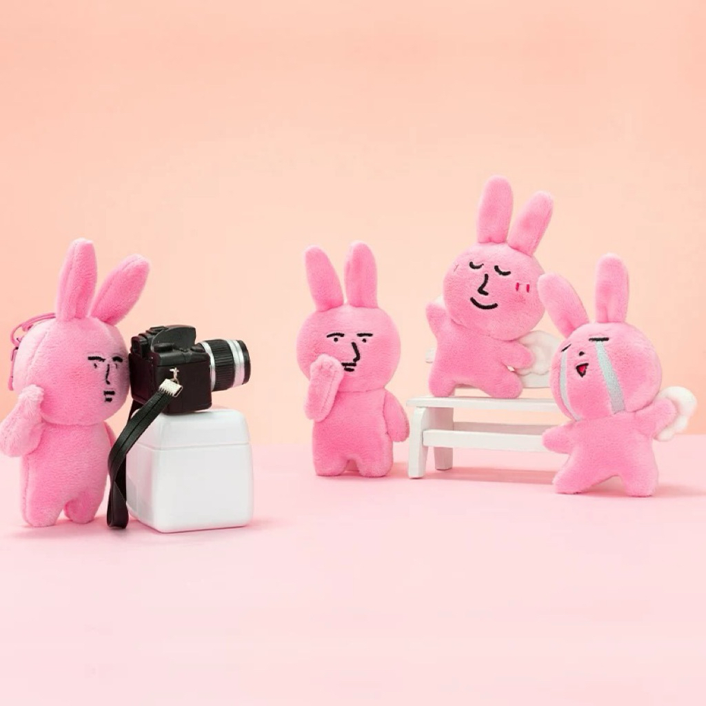 🔥พร้อมส่ง🔥พวงกุญแจ MY FRIEND RABBIT พวงกุญแจกระต่าย 4 แบบ