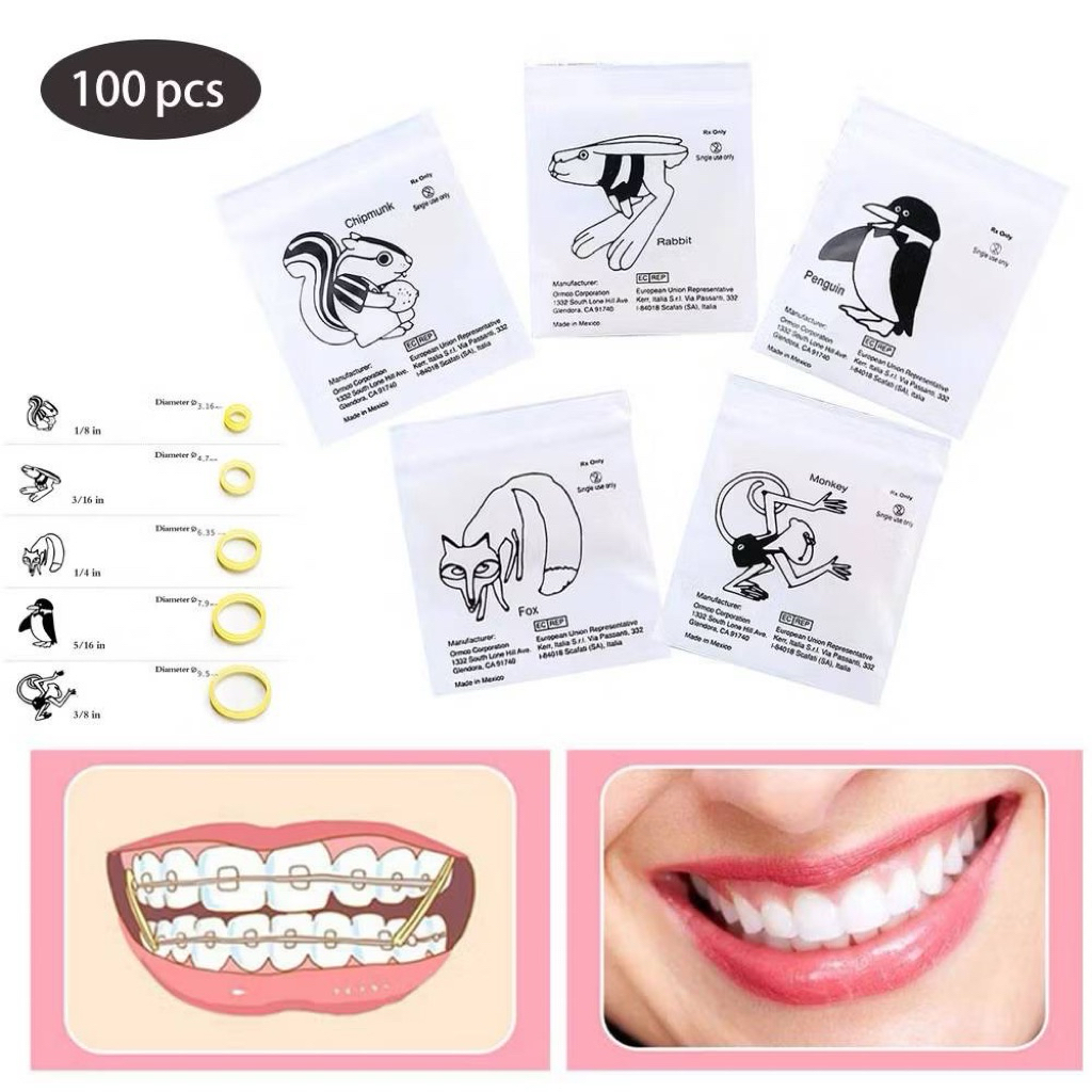 ยางคล้องเสา ยางเกี่ยวเสา ยางโยโย่  ยางรัด 100pcs