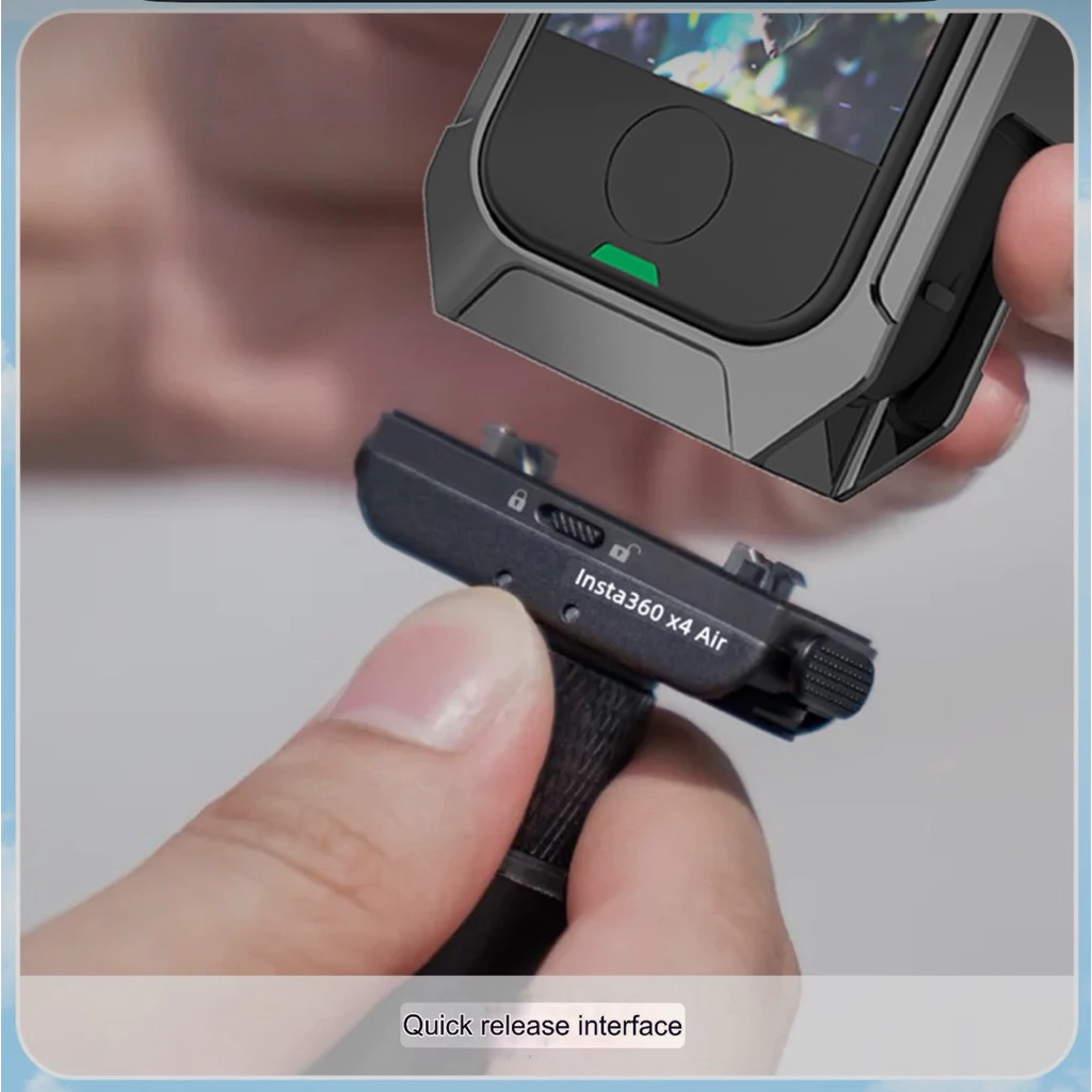 เคส สำหรับ INSTA360 X4Air   PROTECTIVE FRAME for INSTA360 X4 AIR เคสเฟรม ( เฟรม ) กรอบใส่กล้อง thumbnail 5