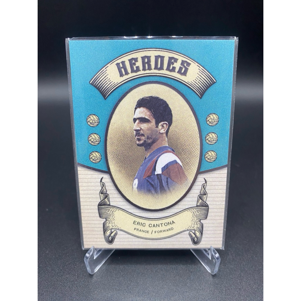 การ์ดฟุตบอล ⚽️ Eric Cantona | 2024 Futera Heroes 🇫🇷 (Serial/250)