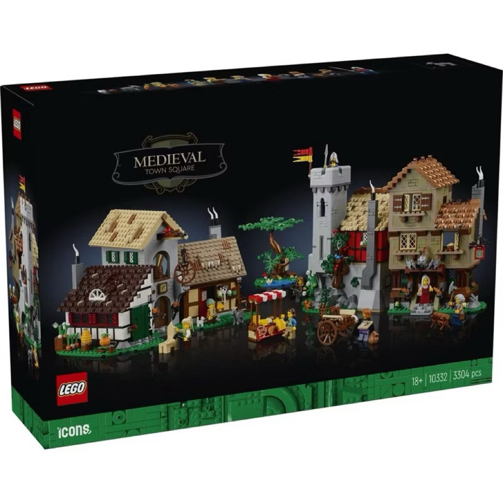 LEGO ICONS 10332 Medieval Town Square พร้อมส่ง ของเเท้ 100%