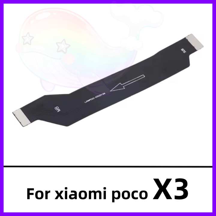 แพรต่อบอร์ด Poco F3 แพรต่อตูดชาร์จ Motherboard Flex Cable for Poco F3