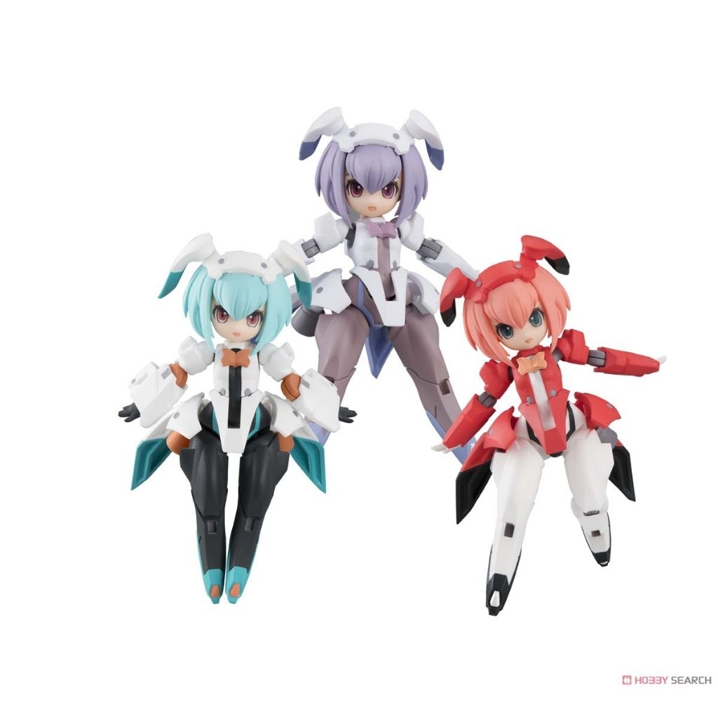 Megahouse Desktop Army vol.09 F-606s Frea Nabbit Sisters Completed Set [B180]