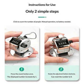 เครื่องนับจำนวน ตัวนับจำนวน อุปกรณ์นับจำนวน HAND TALLY COUNTER NO.101