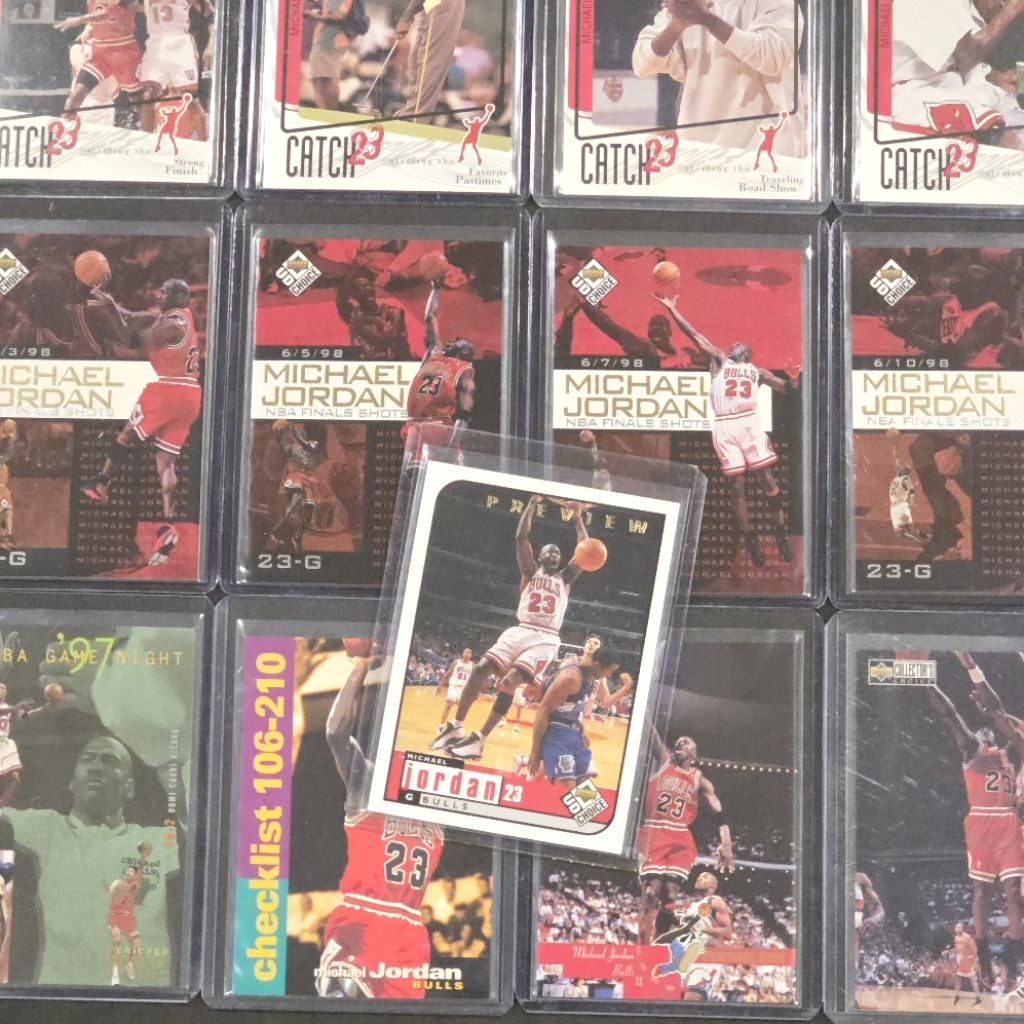 การ์ด Michael Jordan​ Upper Deck​ Collector​ Choice​