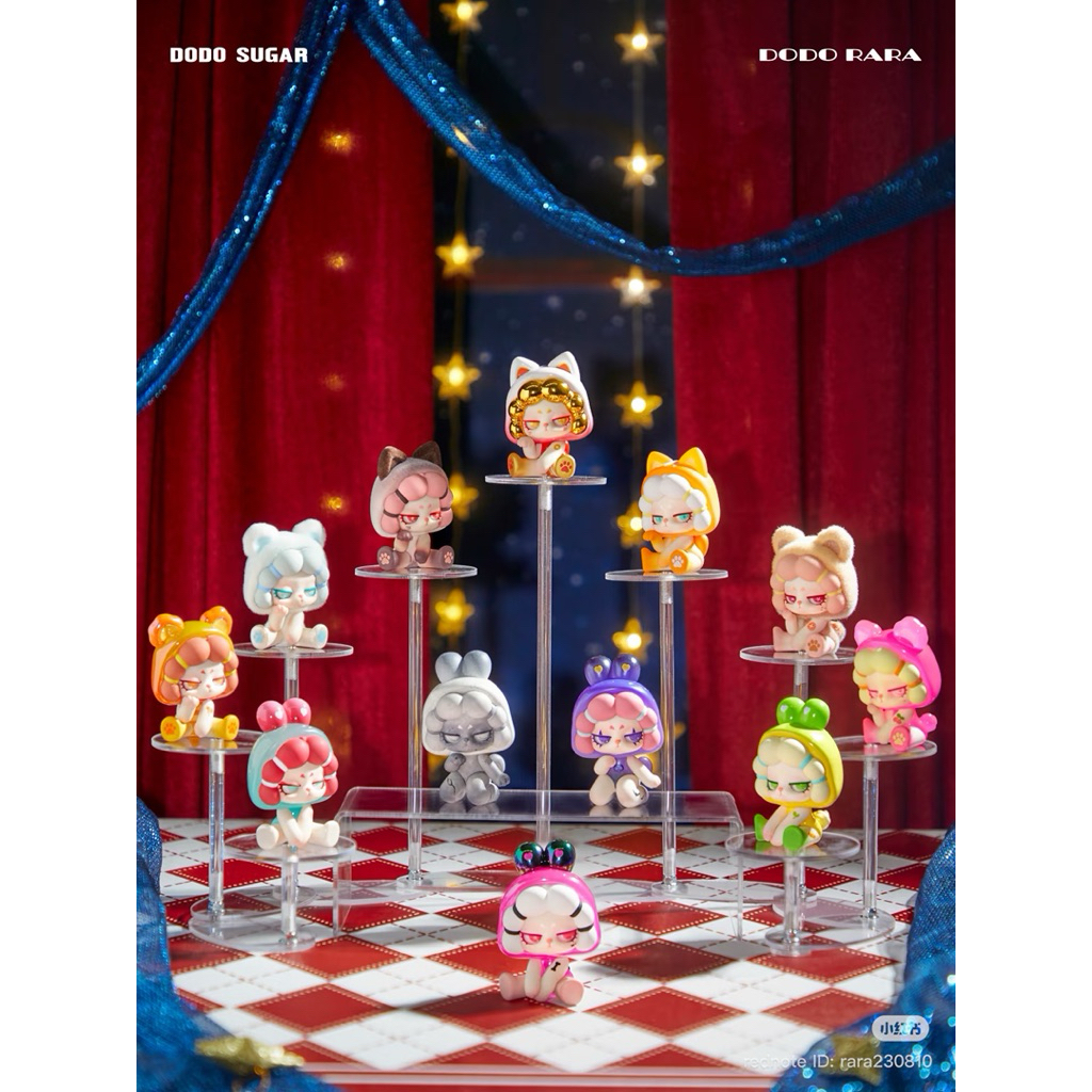 (ห้ามกดหมดแล้ว) โมเดล มินิ : DODO RARA Rebel Squad Mini Series Blind Box