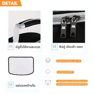 กระเป๋าอวกาศสัตว์เลี้ยงสะพายหลัง กระเป๋าใส่สัตว์​เลี้ยง กระเป๋าใส่แมว กระเป๋าสุนัข กระเป๋าแมว กระเป๋าสะพายสัตว์​เลี้ยง