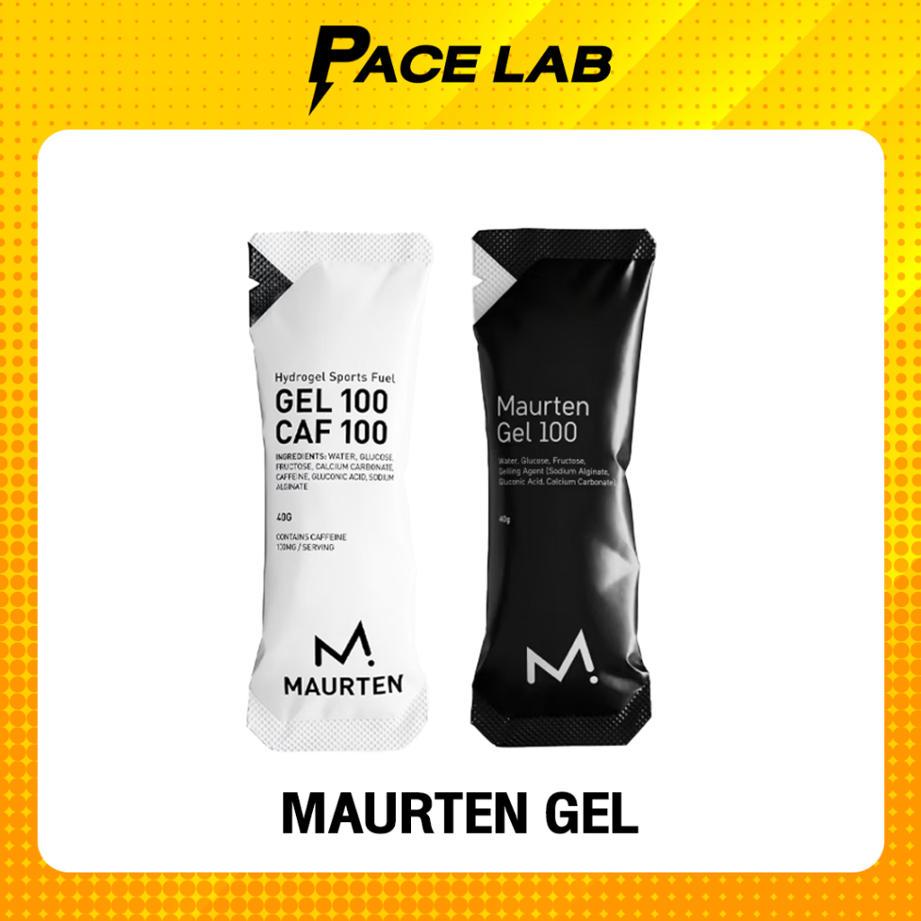 Maurten Gel 100 / Gel 100 CAF | สูตร Hydrogel สำหรับวิ่ง ออกกำลัง ไม่หวาน ไม่ระคายท้อง