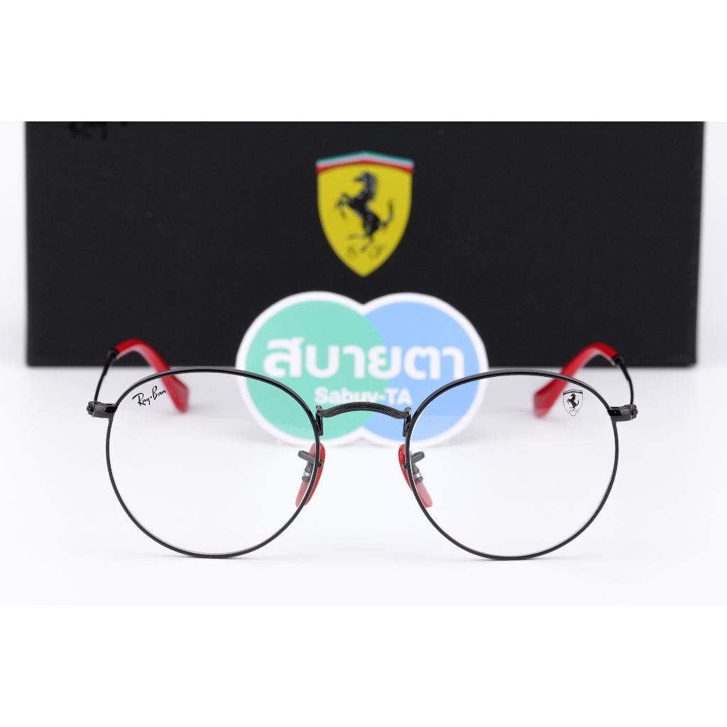 กรอบแว่นสายตา RayBan Ferrari Collection RX3447VM F028 แท้ รับประกันศูนย์ไทย 2 ปีเต็ม