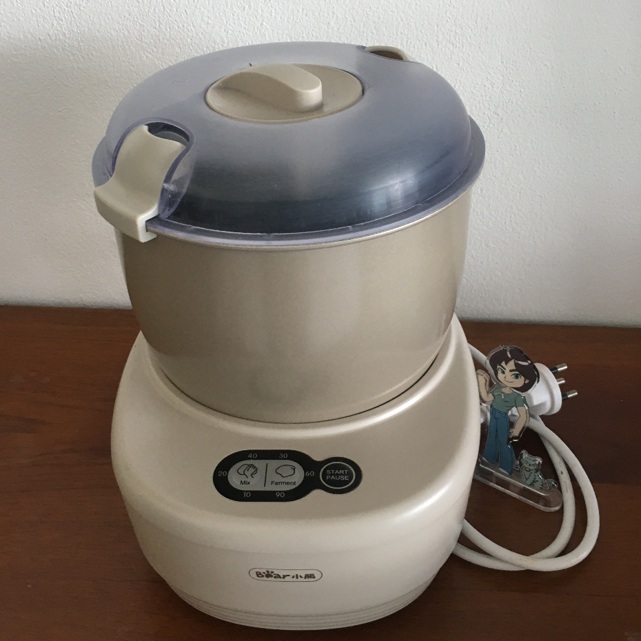 (มือสอง) Bear หม้อหมี 3.5L. โถเคลือบ เครื่องนวดแป้ง เครื่องผสมแป้ง เครื่องนวดแป้งขนมปัง