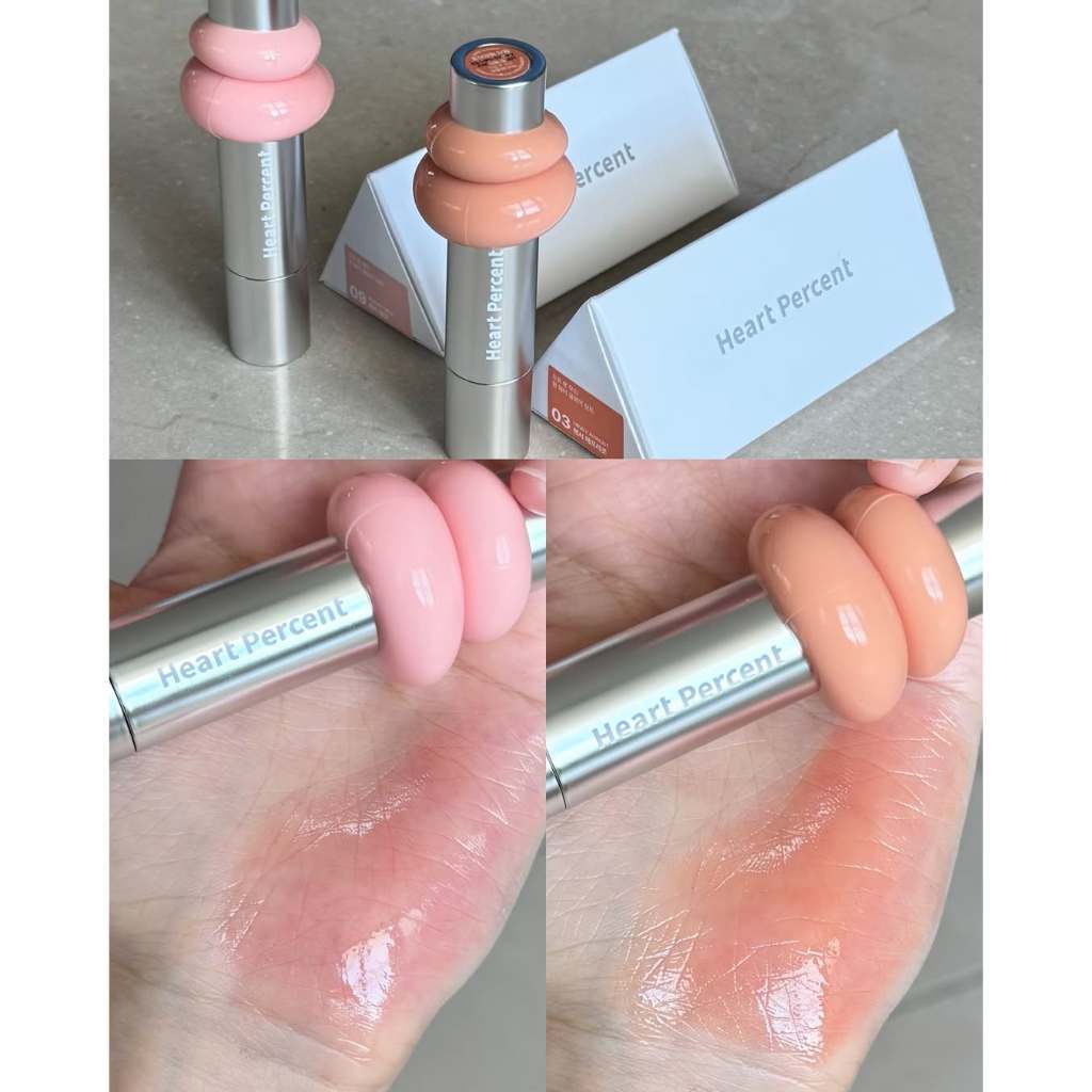 (สี 1-14) Heart Percent One Way Glowy Tint ของแท้จากช็อปเกาหลี✔️ Pre-order Dote On Mood