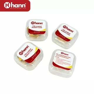 HANN กระโหลกแท้ เคลือบไทเทเนียม พร้อมแผ่นสปริงเต็มวง รุ่นใหม่ กระโหลกเล็ก สำหรับจักรเย็บอุตสาหกรรม