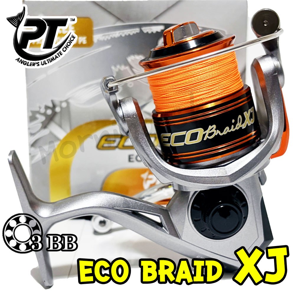 [ส่งฟรี] รอกสปิน PIONEER ECO Braid XJ อีโค่ เบรด เอ็กซ์เจ 3BB ฟรีสาย PE เต็มสปูล