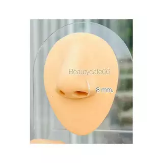 T005 ห่วงเงิน จิวจมูก ต่างหูเงิน 6,8,10 mm. ใส่ได้ทุกส่วน Hoop earrings