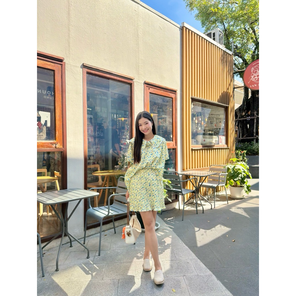 Sawat bt  "Flower pleated set"