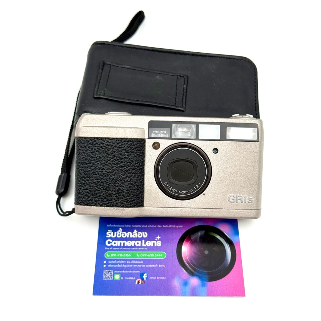 กล้องฟิล์ม Ricoh GR1s Date ตัวแรร์ I tem. Rare item ***ผ่อนได้**รับซื้อกล้องมือสอง*
