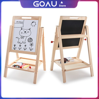 ไม้กระดานสองด้านขาตั้งยืนภาพวาดของเล่นเพื่อการศึกษาของเล่นสี…