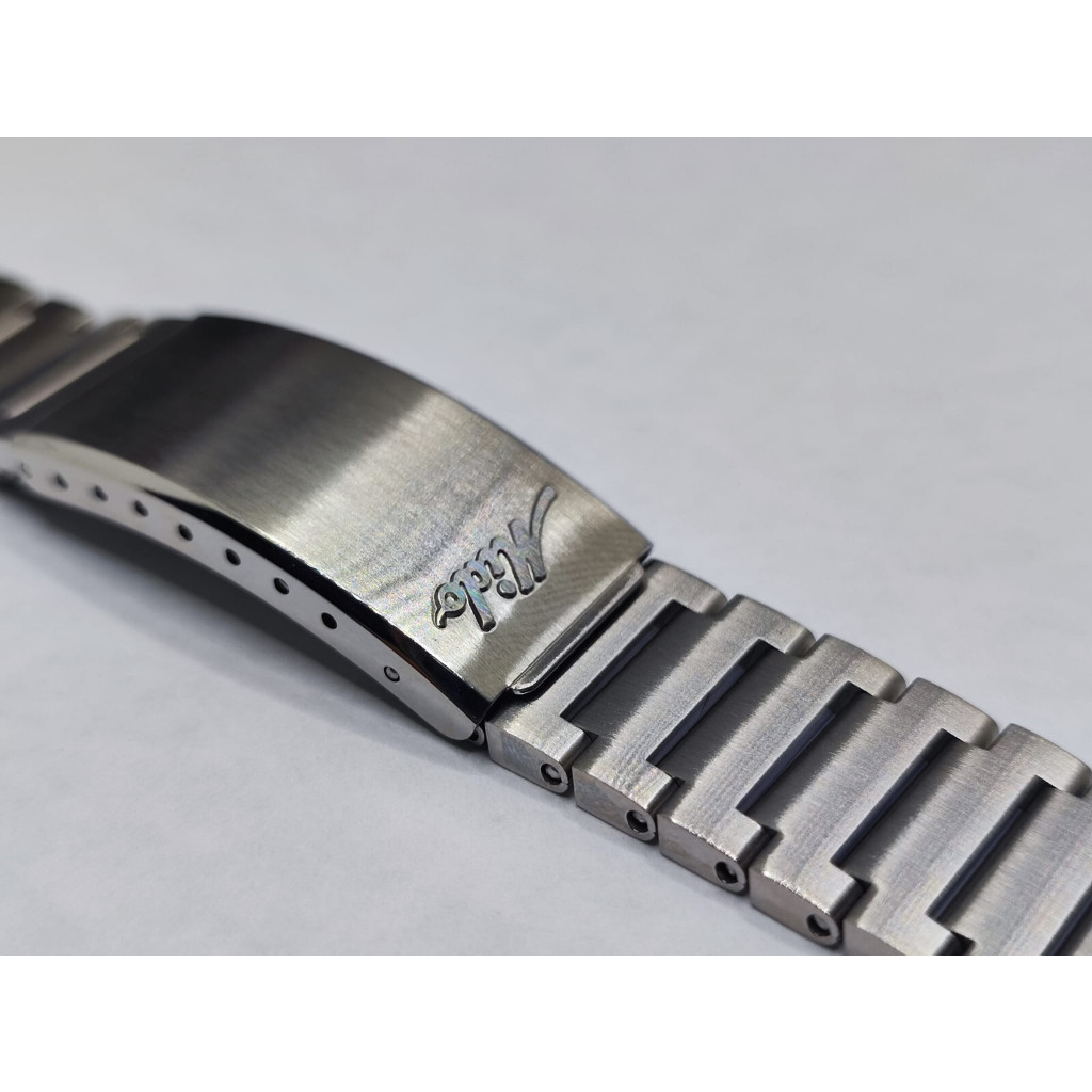 สายนาฬิกา สาย MIDO COMMANDER Commander 1959 8429 45024 ปลาดาว Stainless Steel Watch Band Bracelet แท้ ใหม่เก่าเก็บ