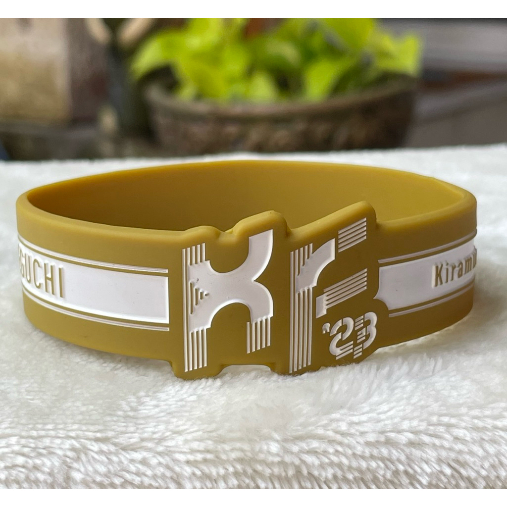 ส่งต่อ สายรัดข้อมือ Takuya Eguchi silicone wristband from the "Kiramune Music Festival 2023"