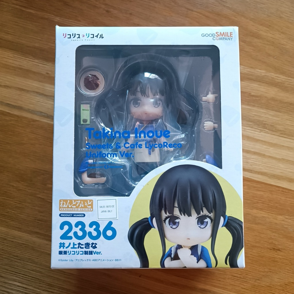 [มือหนึ่ง] Nendoroid Takina Inoue (Sweet & Cafe LycoReco)