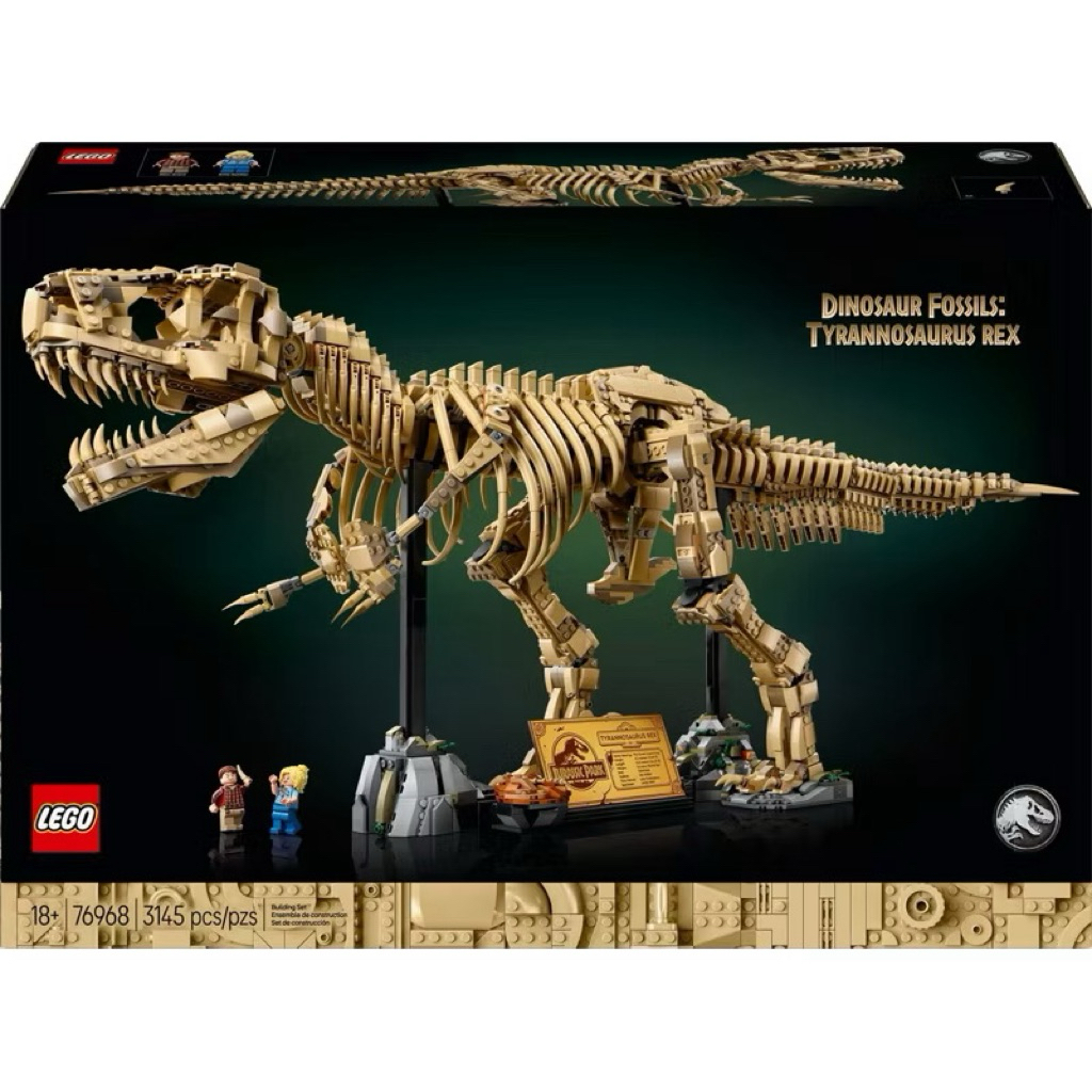 LEGO Jurassic World 76968 Dinosaur Fossils: Tyrannosaurus rex ของแท้ พร้อมส่ง
