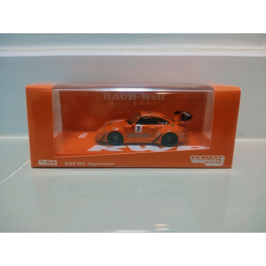 Modelรถ Porsche RWB 993 Jagermeisterงาน Tacmac
