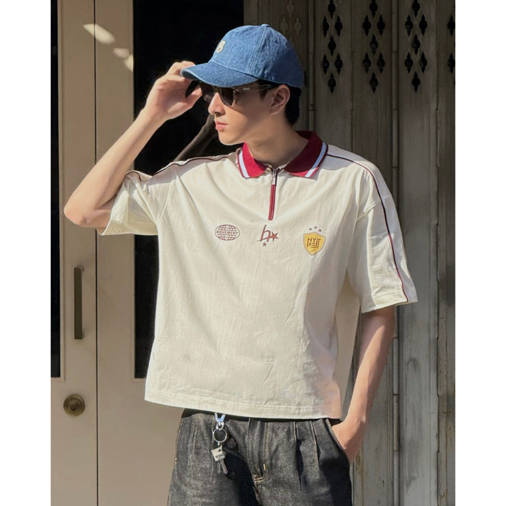 Hype It - Hypeboy Ventures เสื้อ Jersey แขนสั้นทรง Boxy แบรนด์ Hype It