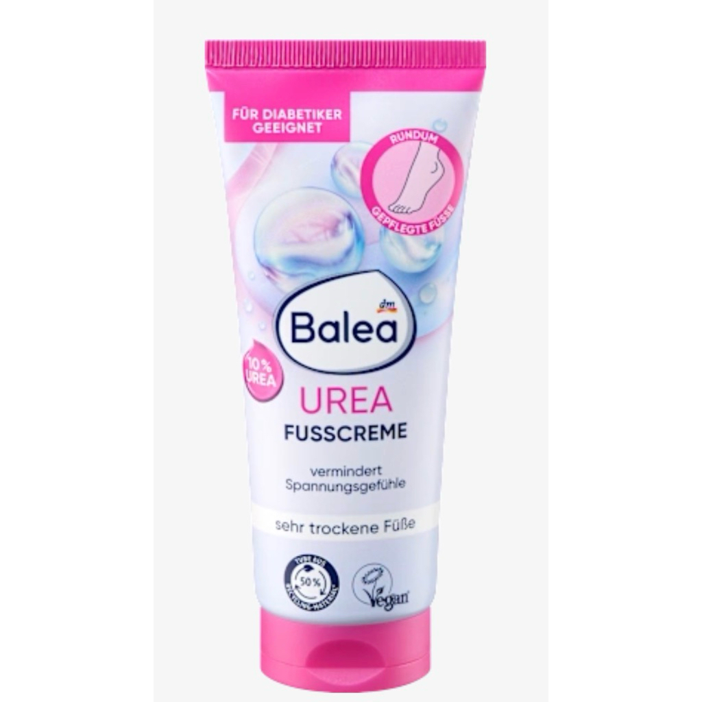 ครีมบำรุงเท้า สูตรอ่อนโยน Balea Fusscreme Urea 10%ขนาด100ml ของแท้เยอรมัน