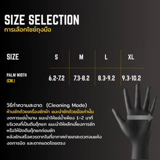 FITTERGEAR : TRAINING GLOVES TRIANGLE ถุงมือฟิตเนส ออกกำลังกาย พร้อมสายรัดข้อมือ