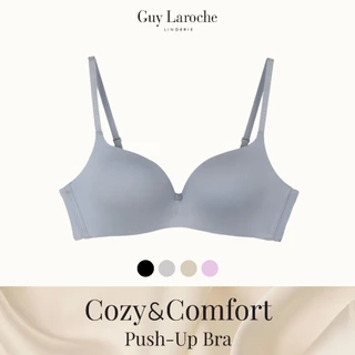 Guy Laroche Lingerie กีลาโรช เสื้อใน บราไร้โครง เต้าเรียบ เสริมฟองน้ำ Cozy&Comfort Push-Up Bra GB7N18