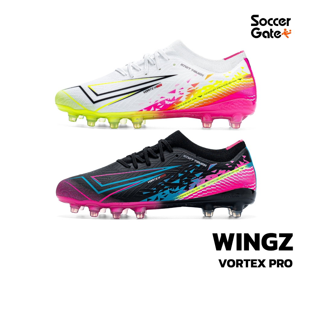 WINGZ VORTEX PRO รองเท้าสตั๊ดฟุตบอลของแท้ [โค้ด SOCC1000 ลดสูงสุด 1000 เมื่อซื้อครบ 1500]