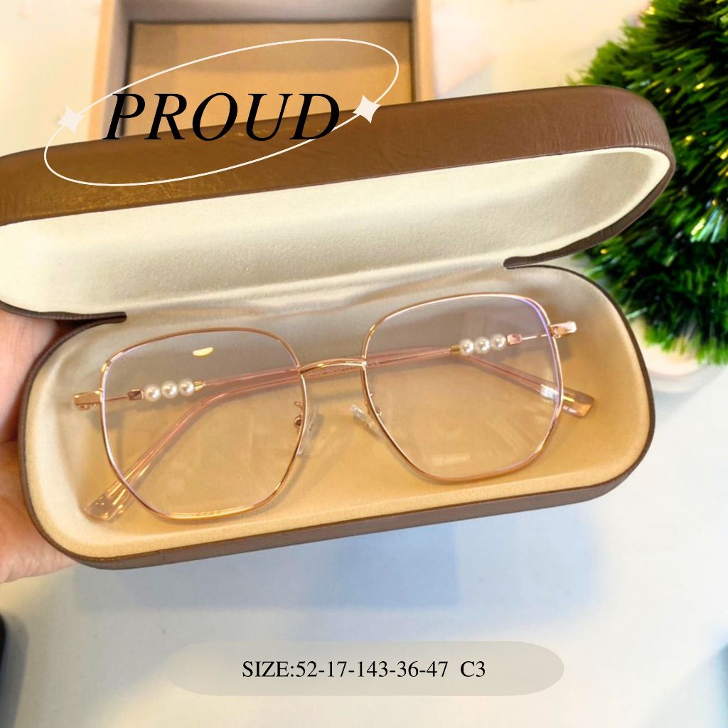 แว่นตาสายตายาวเลนส์ 2ชั้นออโต้ รุ่น Proud ''พราวด์'' 23100 มีมองไกลมองใกล้ อ่านหนังสือ ใส่เดิน ออกแดดเปลี่ยนสีเทาดำ