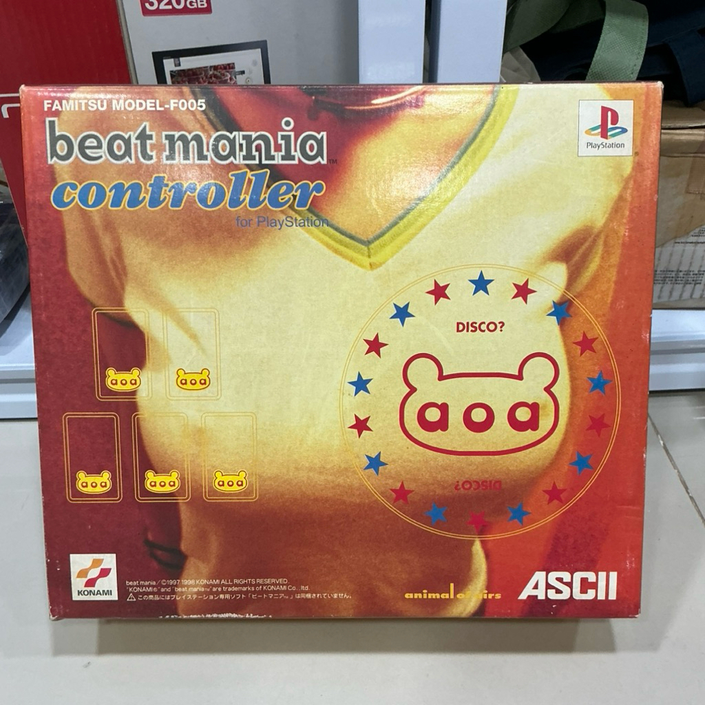 PS2 Beatmania Controller (FAMITSU MODEL-F005) Animal of Airs Edition