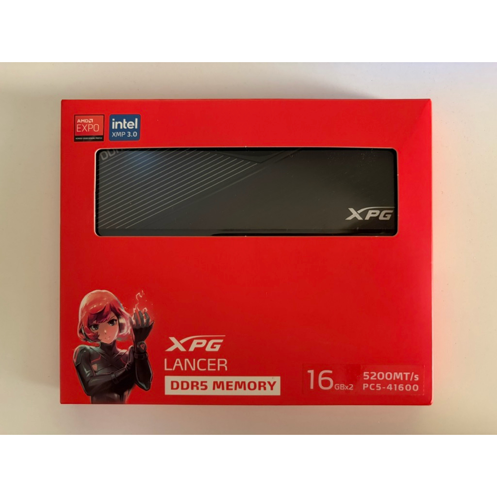 แรม XPG LANCER RAM DDR5 32GB (16GB*2) มือหนึ่ง
