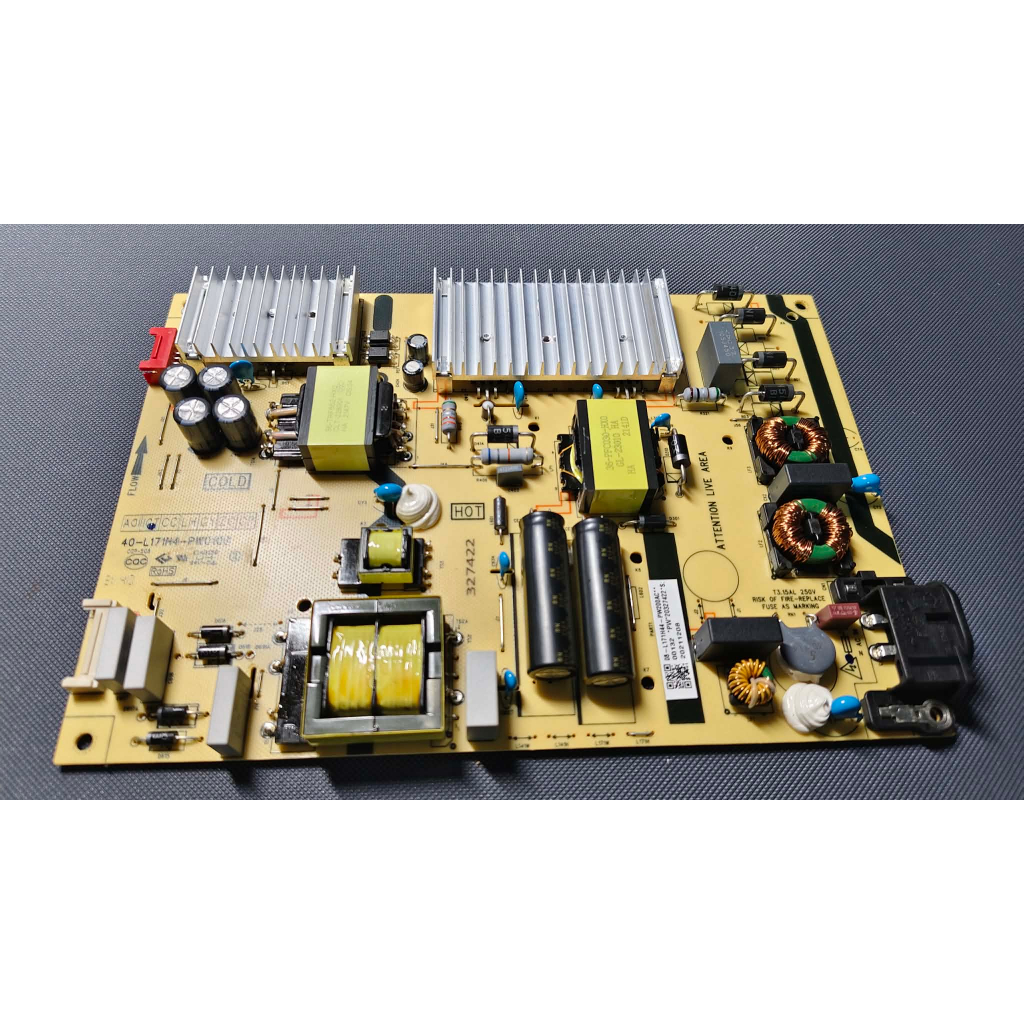 บอร์ดเพาเวอร์ซัพพลาย พาสบอร์ด 40-L171H4-PWC1CG / PWA1CG ใช้กับทีวีรุ่น:TCL 50Q726  55Q726  50P8S  50