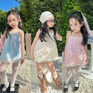 เสื้อ (ลูกไม้) ผูกไหล่ เสื้อเด็กผู้หญิง งานสวยน่ารัก