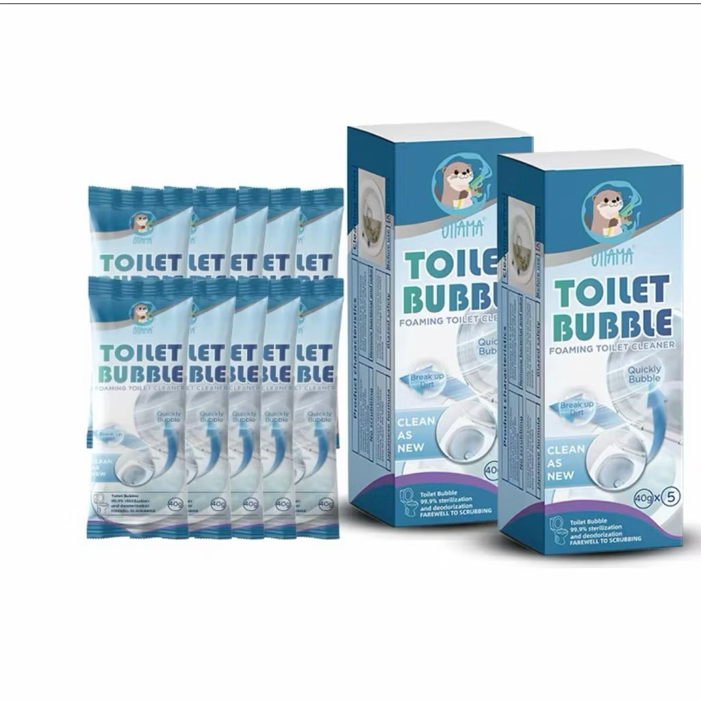 (10 ซอง) OTTAMA น้ำยาล้างโถสุขภัณฑ์ ผงฟู่ชักโครก ฆ่าเชื้อ100%ทุกซอก ไม่ต้องขัด
