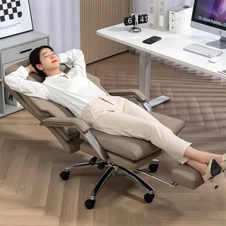 F&Gเก้าอี้ เก้าอี้ทำงาน เก้าอี้คอม ergonomic หมุนได้360° นั่งนานไม่เมื่อย เบาะนั่งหนา ทำความสะอาดง่าย
