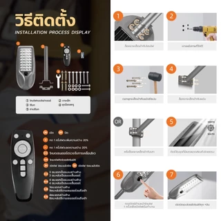 MODI ไฟโซล่าเซลล์ 30W100W200W360W แสงขาว Solar street light กันน้ำIP65 solar light โซล่าเซลล์