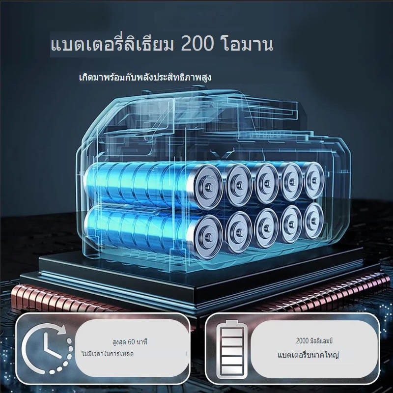 Brand New Upgradesเครื่องตัดหญ้า MAKITA 459Vแบตเตอรี่สองก้อนทำความสะอาดสวนสนามหญ้าใช้งานง่ายติดตั้งง่าย - รูปที่ 4