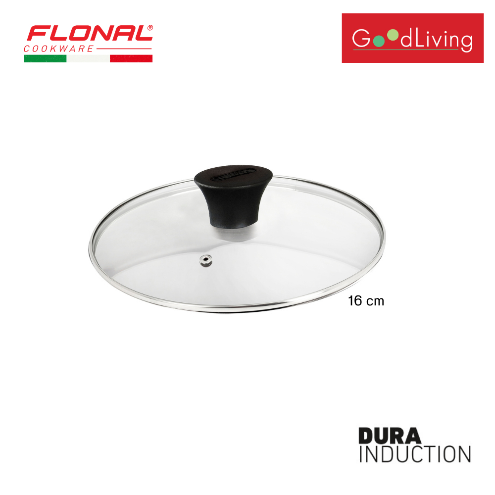 FLONAL Glass Lid 16CM - Dura Induction/FN-LD16-DU