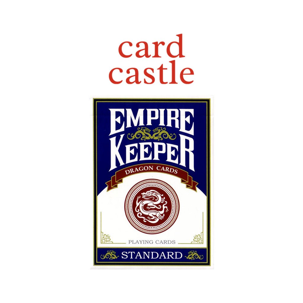 ไพ่ Empire Keeper Standard - Blue (แท้) การ์ดสะสม อุปกรณ์มายากล