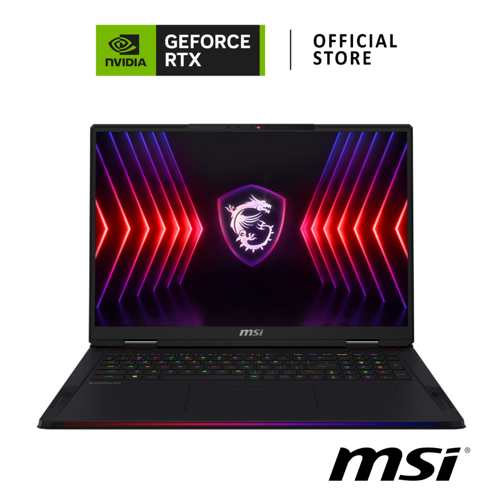 MSI Raider A18 HX | NVIDIA® GeForce RTX™ 5080 | AMD Ryzen™ 9 9955HX3D (A9WIG-071TH)