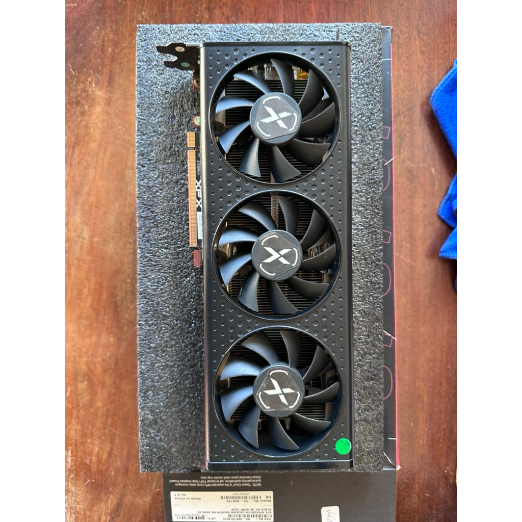 XFX Speedster QICK 308 RX 6600 XT มือสอง