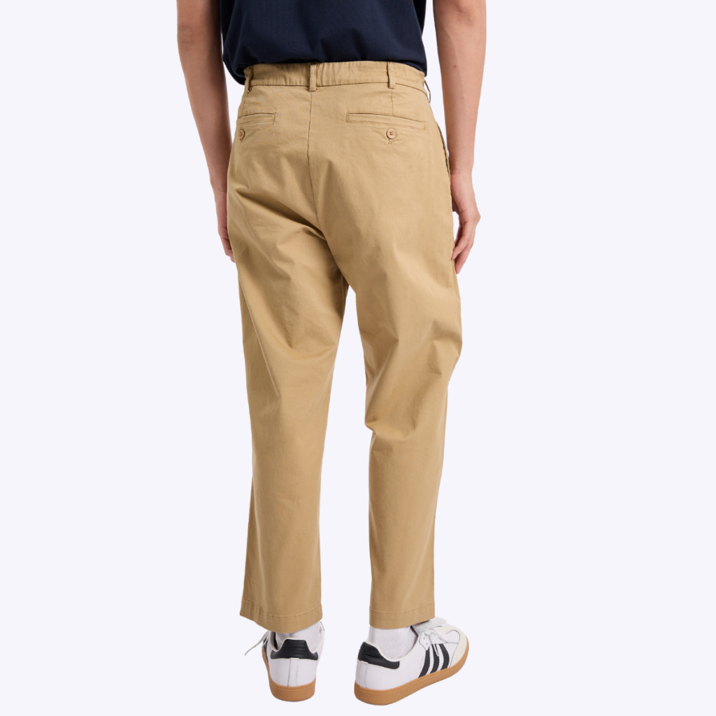 BODY GLOVE Men’s Basic Twill Chino Pants กางเกงชิโน ขายาว รวมสี ราคา ถูกที่สุด ดีลบีเคเค แกลเลอรีภาพที่ 5