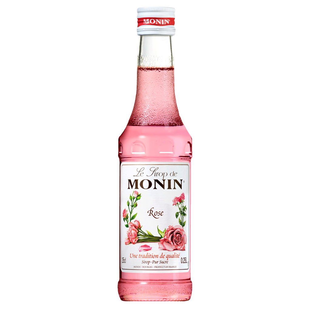 Monin Rose Syrup ไซรัปโรส 250ml