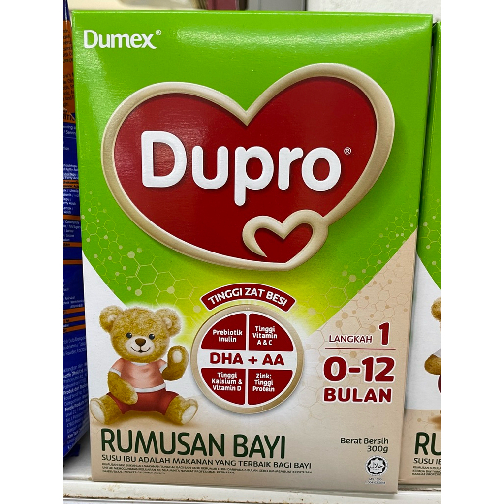 dumex dupro สูตร1/2 300g มีฮาลาล