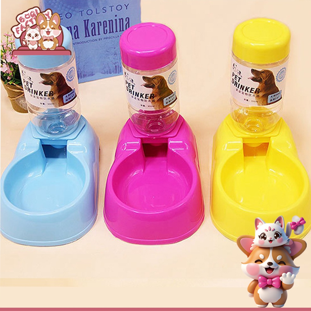 Boqi Factory เครื่องให้น้ำสัตว์เลี้ยงอัตโนมัติ เครื่องให้น้ำสุนัขและแมว แบบพกพา bobo3414